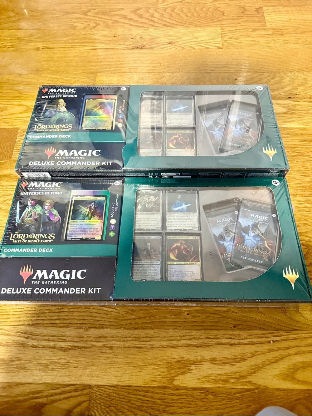 Lot Of 2 Magic The Gathering Universe BeYond The Lord OF The Rings Card Sets